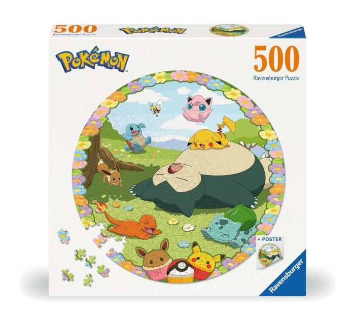 Ravensburger Puzzel Pokémon 500p in de groep SPEELGOED, KINDER- & BABYPRODUCTEN / Speelgoed / Kinderpuzzel bij TP E-commerce Nordic AB (C86157)