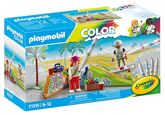 Playmobil Skatepark (71515) in de groep SPEELGOED, KINDER- & BABYPRODUCTEN / Speelgoed / Speelset bij TP E-commerce Nordic AB (C86252)