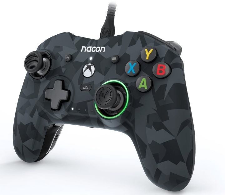 NACON Pro Compact Bedrade Controller Camo Grijs /Xbox serie X in de groep HOME ELECTRONICS / Spelconsoles en accessoires / Xbox Series X / Accessoires bij TP E-commerce Nordic AB (C86338)