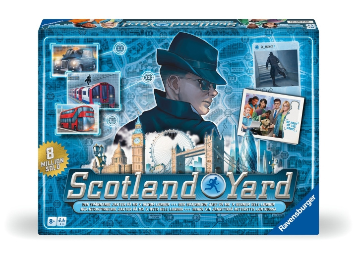 Ravensburger Scotland Yard (Nordisk) - 10822675 in de groep SPEELGOED, KINDER- & BABYPRODUCTEN / Spelletje / Bordspellen bij TP E-commerce Nordic AB (C86351)