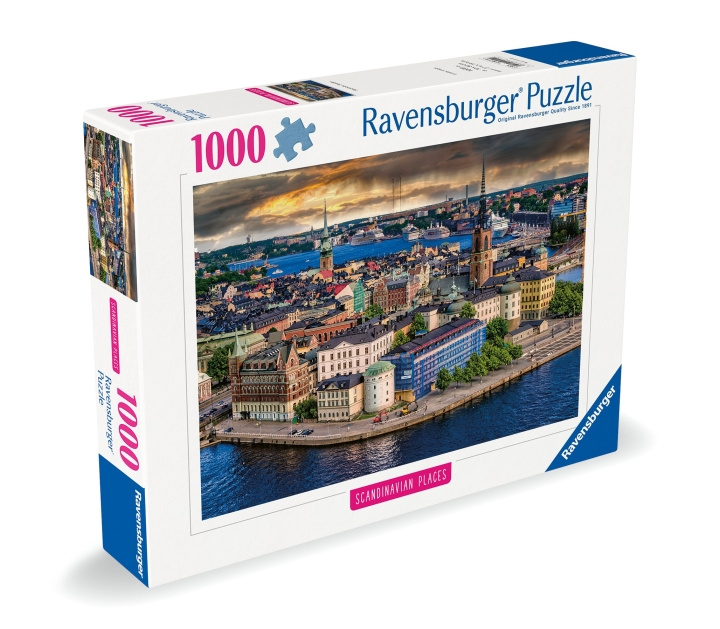 Ravensburger Puzzel Scandinavisch Stockholm Zweden 1000p (12000114) in de groep SPORT, VRIJE TIJD & HOBBY / Hobby / Puzzel bij TP E-commerce Nordic AB (C86401)