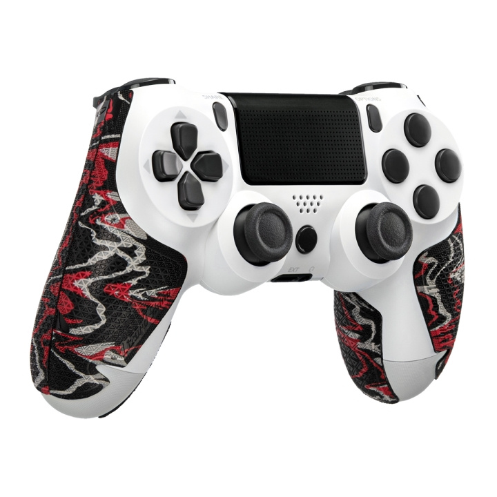 LIZARD SKINS DSP Controller Grip voor PlayStation 4 - Wildfire Camo in de groep HOME ELECTRONICS / Spelconsoles en accessoires / Sony PlayStation 4 / Accessoires bij TP E-commerce Nordic AB (C86410)