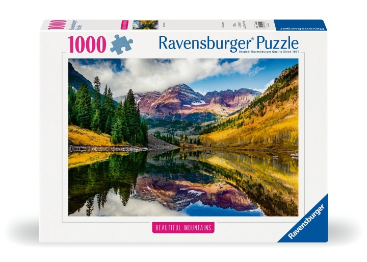 Ravensburger Puzzel Aspen, Colorado 1000p (12000255) in de groep SPORT, VRIJE TIJD & HOBBY / Hobby / Puzzel bij TP E-commerce Nordic AB (C86419)