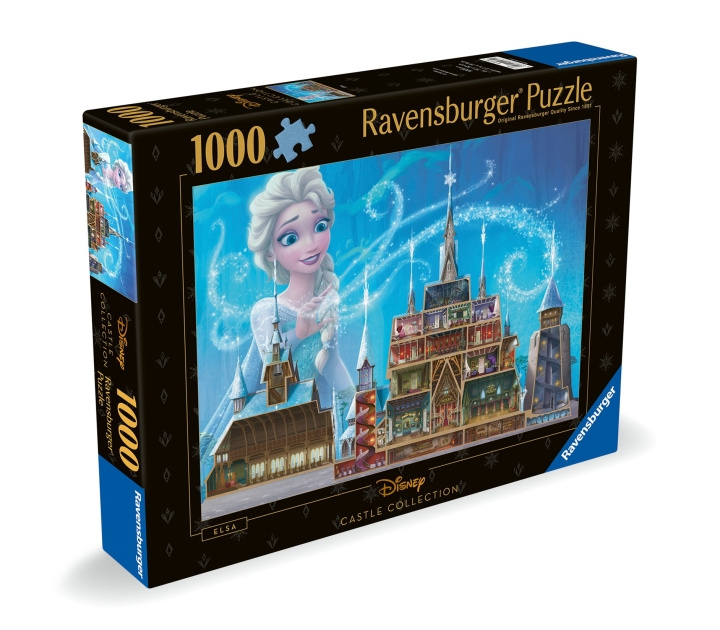 Ravensburger Puzzel Disney Kastelen Elsa 1000p (12000261) in de groep SPORT, VRIJE TIJD & HOBBY / Hobby / Puzzel bij TP E-commerce Nordic AB (C86426)