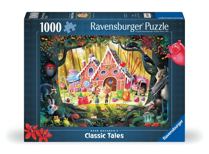 Ravensburger Puzzel Hans en Grietje Pas op 1000p (12000415) in de groep SPORT, VRIJE TIJD & HOBBY / Hobby / Puzzel bij TP E-commerce Nordic AB (C86454)