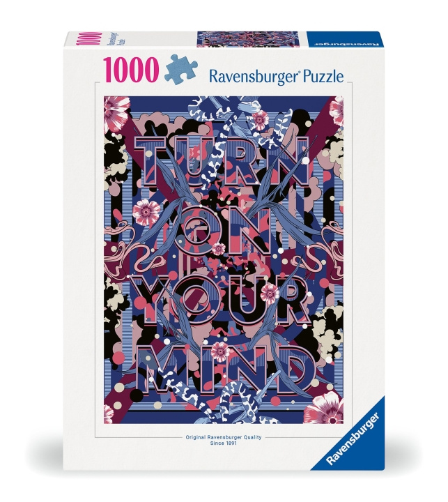 Ravensburger Puzzel Turn On Your Mind 1000p (12000783) in de groep SPORT, VRIJE TIJD & HOBBY / Hobby / Puzzel bij TP E-commerce Nordic AB (C86528)