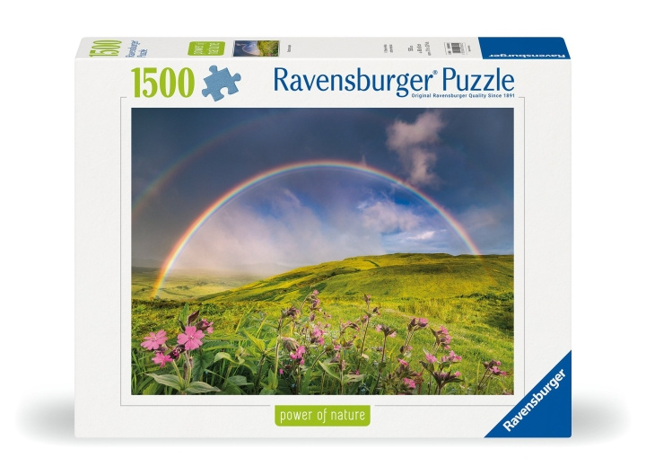 Ravensburger Puzzel Regenbooglandschap 1500p (12000800) in de groep SPORT, VRIJE TIJD & HOBBY / Hobby / Puzzel bij TP E-commerce Nordic AB (C86536)
