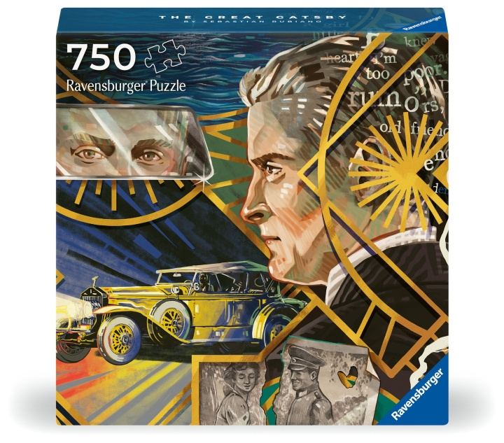 Ravensburger Puzzel Art&Soul-De Grote Gatsby 750p (12000996) in de groep SPORT, VRIJE TIJD & HOBBY / Hobby / Puzzel bij TP E-commerce Nordic AB (C86552)