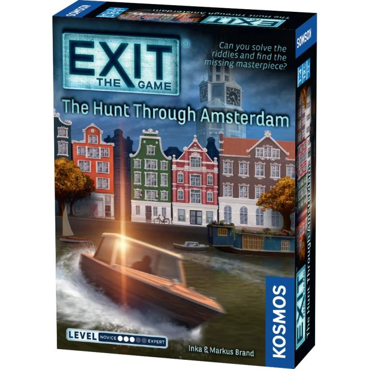 Exit: Escape Room 20: The Hunt Through Amsterdam (EN) (KOS01887) in de groep SPEELGOED, KINDER- & BABYPRODUCTEN / Spelletje / Bordspellen bij TP E-commerce Nordic AB (C86574)