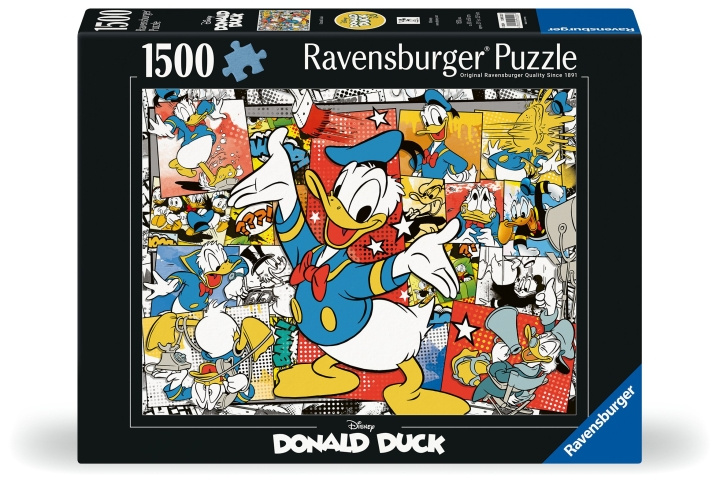Ravensburger Puzzel Donald Duck 1500p (12001220) in de groep SPORT, VRIJE TIJD & HOBBY / Hobby / Puzzel bij TP E-commerce Nordic AB (C86595)