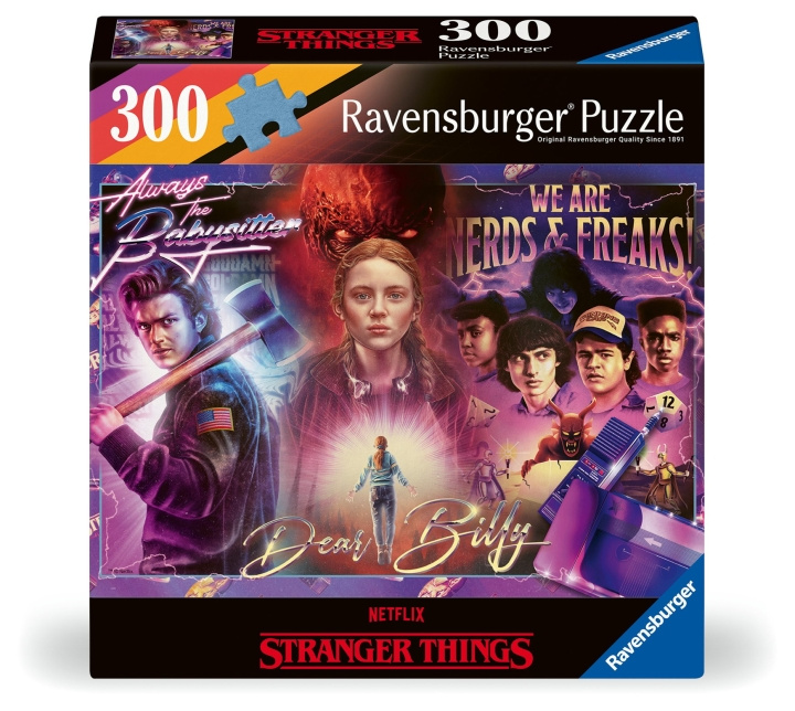 Ravensburger Puzzle Stranger Things 300p (12001226) in de groep SPEELGOED, KINDER- & BABYPRODUCTEN / Speelgoed / Kinderpuzzel bij TP E-commerce Nordic AB (C86596)