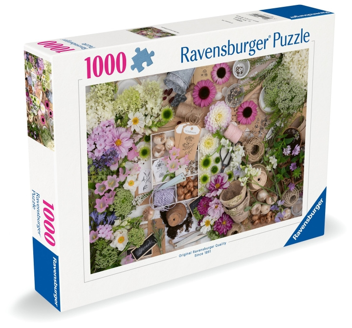 Ravensburger Puzzel Magnificent Flower Love 1000p (12000620) in de groep SPORT, VRIJE TIJD & HOBBY / Hobby / Puzzel bij TP E-commerce Nordic AB (C86601)
