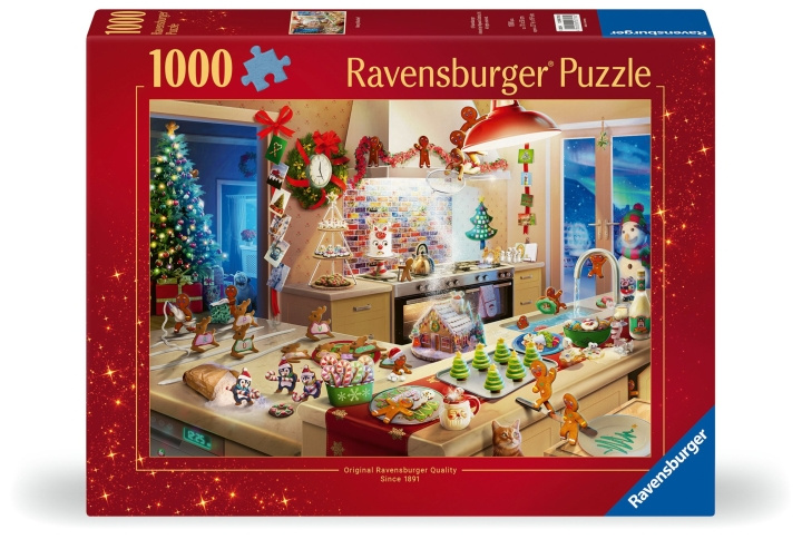 Ravensburger Puzzel Vrolijk kattenkwaad 1000p (12000718) in de groep SPORT, VRIJE TIJD & HOBBY / Hobby / Puzzel bij TP E-commerce Nordic AB (C86604)