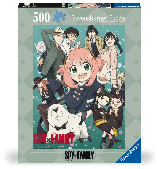 Ravensburger Puzzel Spy X Family 500p (12001198) in de groep SPEELGOED, KINDER- & BABYPRODUCTEN / Speelgoed / Kinderpuzzel bij TP E-commerce Nordic AB (C86652)