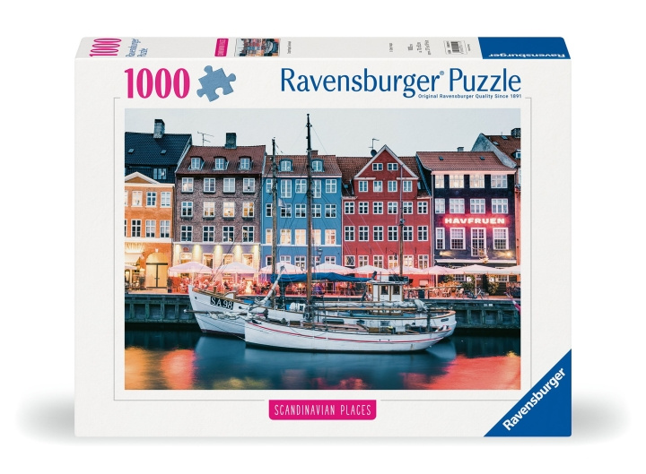 Ravensburger Puzzel Scandinavisch Kopenhagen Denemarken 1000p (12000111) in de groep SPORT, VRIJE TIJD & HOBBY / Hobby / Puzzel bij TP E-commerce Nordic AB (C86694)