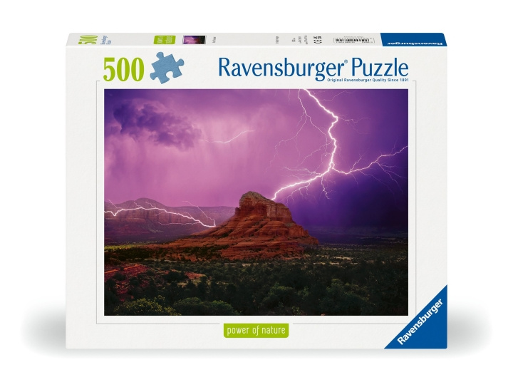 Ravensburger Puzzel Roze Donder 500p (12000779) in de groep SPORT, VRIJE TIJD & HOBBY / Hobby / Puzzel bij TP E-commerce Nordic AB (C86696)