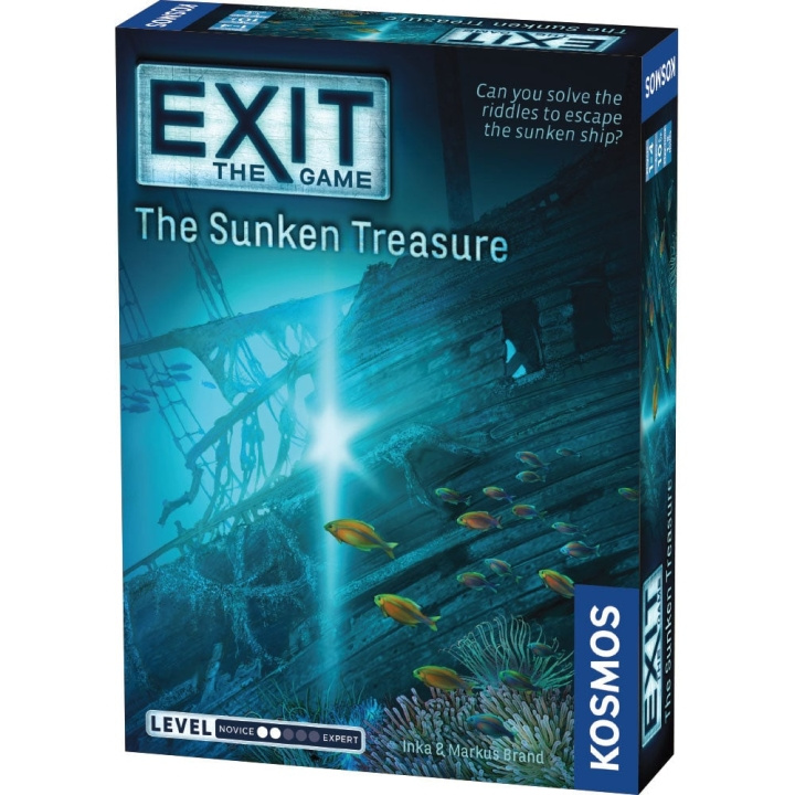 Exit: Escape Room : The Sunken Treasure (EN) (KOS1359) in de groep SPEELGOED, KINDER- & BABYPRODUCTEN / Spelletje / Bordspellen bij TP E-commerce Nordic AB (C86705)