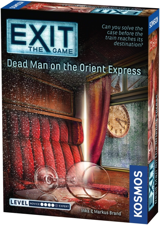 Exit: Escape Room : Dead Man on the Orient Express (EN) (KOS1358) in de groep SPEELGOED, KINDER- & BABYPRODUCTEN / Spelletje / Bordspellen bij TP E-commerce Nordic AB (C86711)
