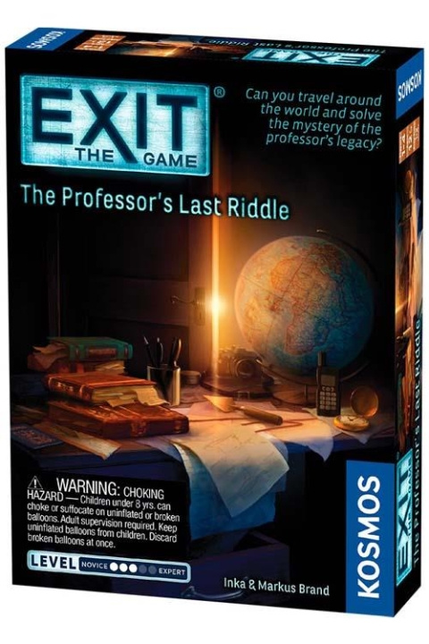 Exit: Escape Room 19: The Professor\'s Last Riddle (EN) (KOS1808) in de groep SPEELGOED, KINDER- & BABYPRODUCTEN / Spelletje / Bordspellen bij TP E-commerce Nordic AB (C86734)