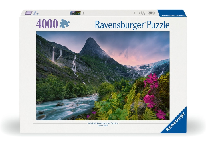 Ravensburger Puzzel Stunning Mountain Vibes 4000p (12000811) in de groep SPORT, VRIJE TIJD & HOBBY / Hobby / Puzzel bij TP E-commerce Nordic AB (C86745)