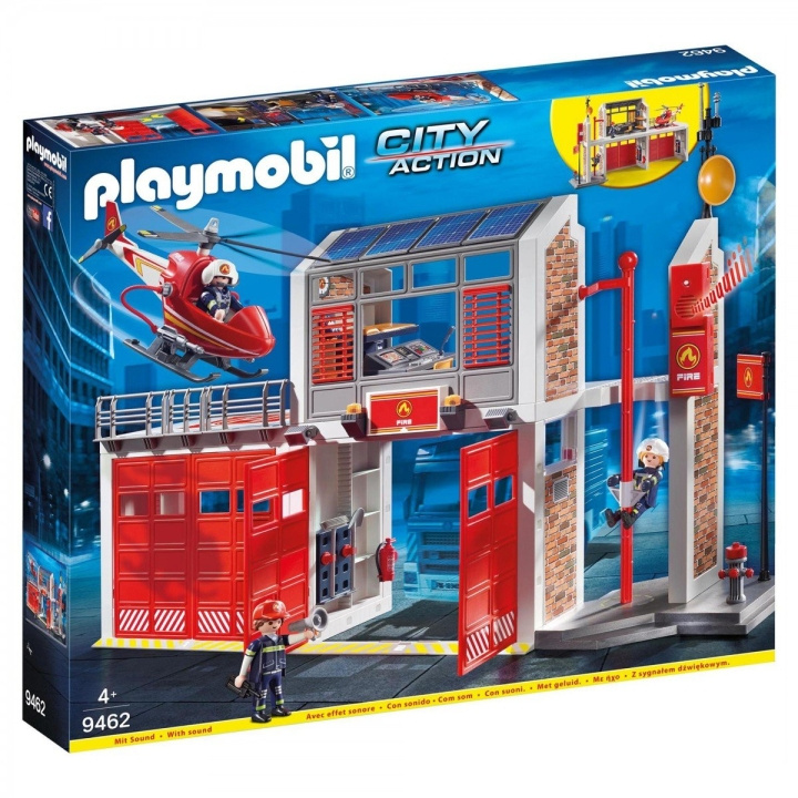 Playmobil Brandweerkazerne (9462) in de groep SPEELGOED, KINDER- & BABYPRODUCTEN / Speelgoed / Speelset bij TP E-commerce Nordic AB (C86769)