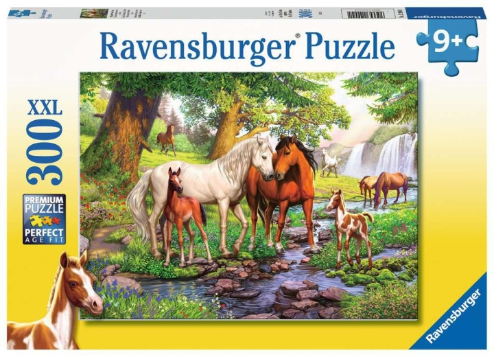 Ravensburger Paarden bij de stroom 300p - 12904 in de groep SPEELGOED, KINDER- & BABYPRODUCTEN / Speelgoed / Kinderpuzzel bij TP E-commerce Nordic AB (C86771)