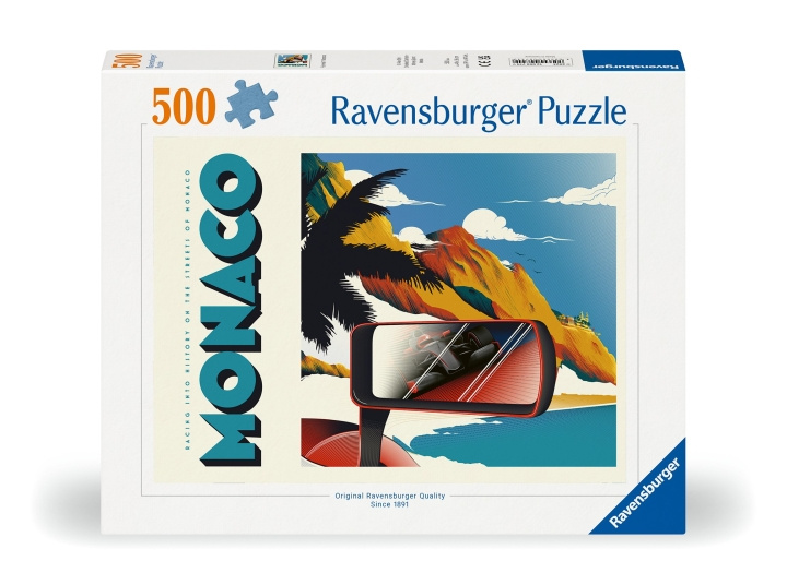 Ravensburger Puzzel Monaco Grand Prix 500p (12000774) in de groep SPORT, VRIJE TIJD & HOBBY / Hobby / Puzzel bij TP E-commerce Nordic AB (C86775)