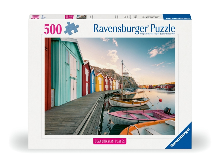 Ravensburger Puzzel Boothuizen In Smogen 500p (12000847) in de groep SPORT, VRIJE TIJD & HOBBY / Hobby / Puzzel bij TP E-commerce Nordic AB (C86776)