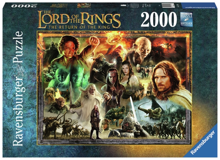 Ravensburger Lord Of The Rings Return of the King 2000p - (10217293) in de groep SPORT, VRIJE TIJD & HOBBY / Hobby / Puzzel bij TP E-commerce Nordic AB (C86803)
