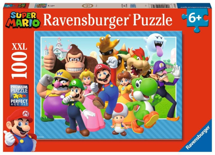 Ravensburger Super Mario 100p Puzzels in de groep SPEELGOED, KINDER- & BABYPRODUCTEN / Speelgoed / Kinderpuzzel bij TP E-commerce Nordic AB (C86808)
