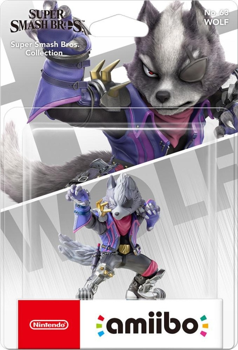 Amiibo Nintendo Amiibo Wolf (Smash Bros Collectie) in de groep HOME ELECTRONICS / Spelconsoles en accessoires / Nintendo Switch / Accessoires bij TP E-commerce Nordic AB (C87450)