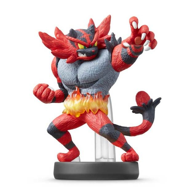 Amiibo Nr. 79 Incineroar in de groep HOME ELECTRONICS / Spelconsoles en accessoires / Nintendo Switch / Accessoires bij TP E-commerce Nordic AB (C87466)