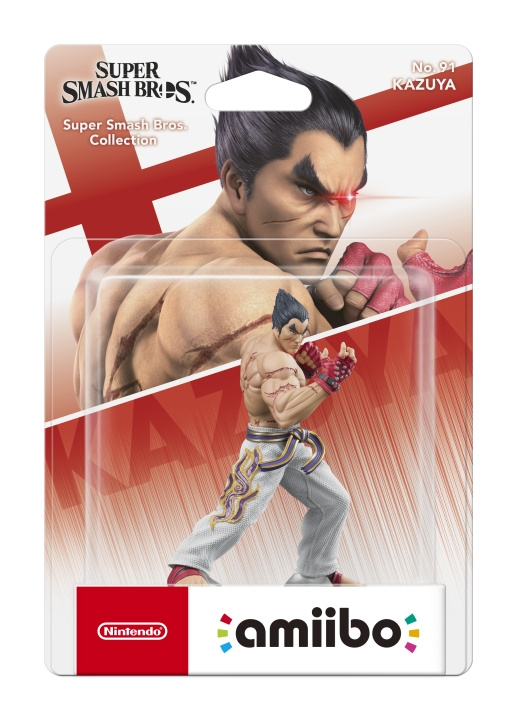 Amiibo Super Smash Bros. Collectie - Kazuya Amiibo in de groep HOME ELECTRONICS / Spelconsoles en accessoires / Nintendo Switch / Accessoires bij TP E-commerce Nordic AB (C87517)