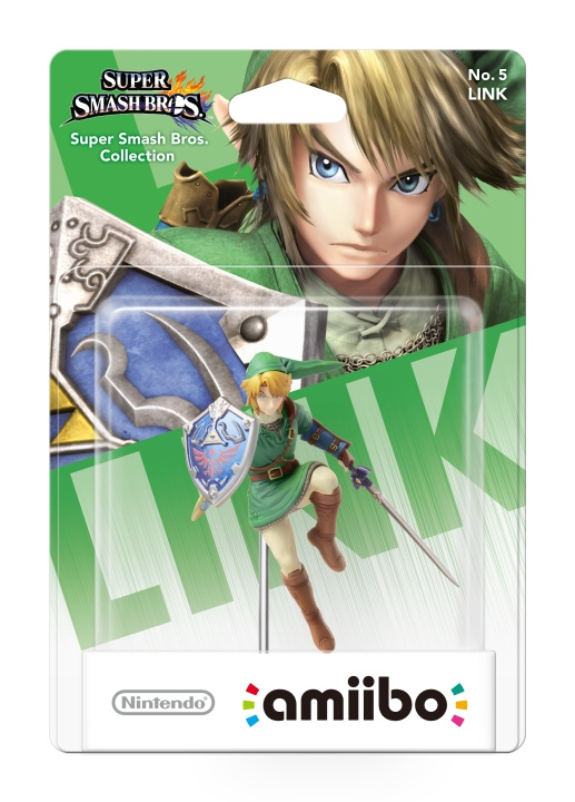 Nintendo Amiibo-figuur Link in de groep HOME ELECTRONICS / Spelconsoles en accessoires / Nintendo Switch / Accessoires bij TP E-commerce Nordic AB (C87970)