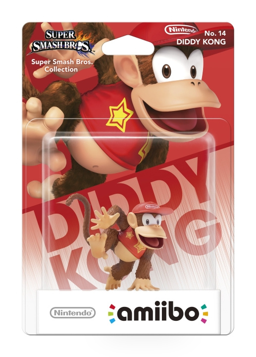 Nintendo Amiibo figuur Diddy Kong in de groep HOME ELECTRONICS / Spelconsoles en accessoires / Nintendo Switch / Accessoires bij TP E-commerce Nordic AB (C87978)