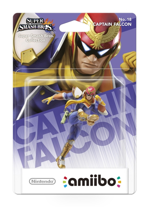 Nintendo Amiibo figuur kapitein Valk in de groep HOME ELECTRONICS / Spelconsoles en accessoires / Nintendo Switch / Accessoires bij TP E-commerce Nordic AB (C87982)