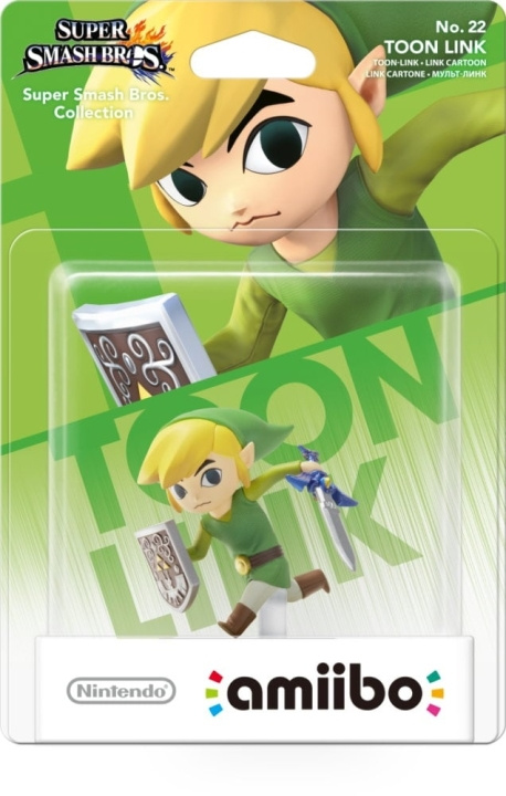 Amiibo Nintendo Amiibo Beeldje Toon Link in de groep HOME ELECTRONICS / Spelconsoles en accessoires / Nintendo Switch / Accessoires bij TP E-commerce Nordic AB (C87985)