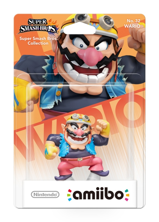 Nintendo Amiibo figuur Wario in de groep HOME ELECTRONICS / Spelconsoles en accessoires / Nintendo Switch / Accessoires bij TP E-commerce Nordic AB (C87992)