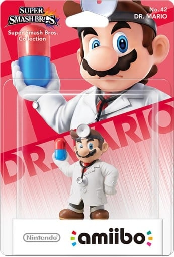 Nintendo Amiibo figuur Dr. Mario in de groep HOME ELECTRONICS / Spelconsoles en accessoires / Nintendo Switch / Accessoires bij TP E-commerce Nordic AB (C88003)