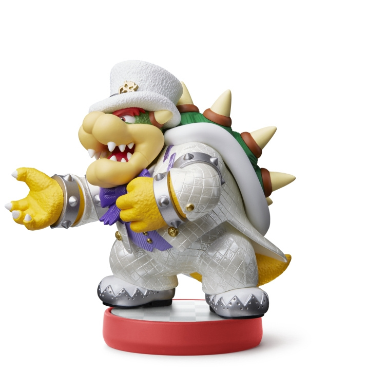 Nintendo Amiibo Bowser in trouwpak (Super Mario Collection) in de groep HOME ELECTRONICS / Spelconsoles en accessoires / Nintendo Switch / Accessoires bij TP E-commerce Nordic AB (C88032)