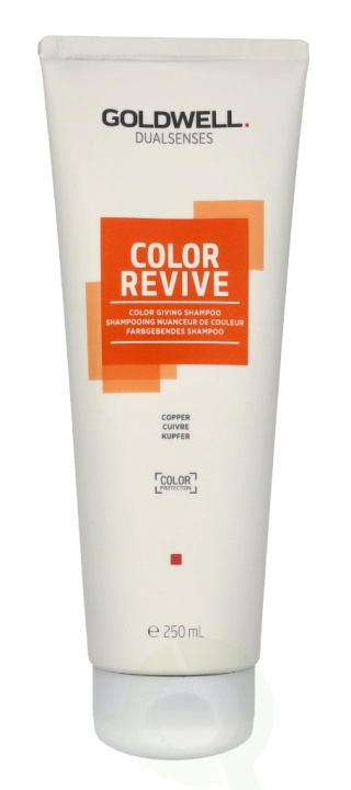 Goldwell Dualsenses Color Revive Color Giving Shampoo 250 ml Copper in de groep BEAUTY & HEALTH / Haar & Styling / Haarverzorging / Shampoo bij TP E-commerce Nordic AB (C88137)