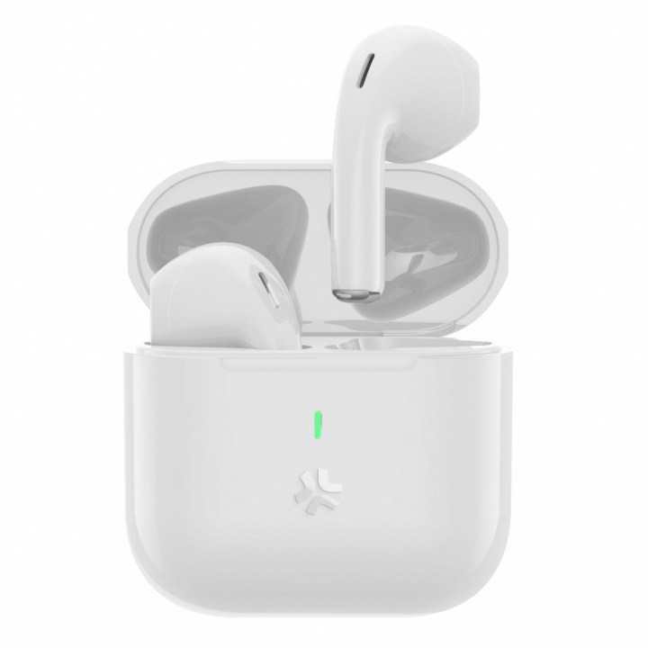 Celly Compact True Wireless Bluetooth-headset Drop Vit in de groep HOME ELECTRONICS / Audio & Beeld / Koptelefoon & Accessoires / Koptelefoon bij TP E-commerce Nordic AB (C88245)