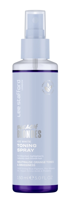 Lee Stafford Bleach Blondes Ice White Tone Correcting Conditioning Spray 150 ml in de groep BEAUTY & HEALTH / Haar & Styling / Haarverzorging / Conditioner spray/Leave-in bij TP E-commerce Nordic AB (C89791)