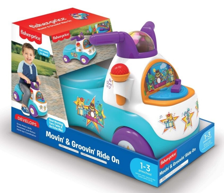 Fisher-Price Fisher Price - Movin N Groovin (507984) in de groep SPEELGOED, KINDER- & BABYPRODUCTEN / Buitenspeelgoed / Tuinspeelgoed bij TP E-commerce Nordic AB (C90132)