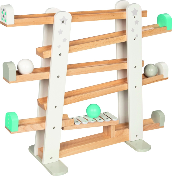 Goki Ballenbaan met xylofoon - (53804) in de groep SPEELGOED, KINDER- & BABYPRODUCTEN / Speelgoed / Experimenteren en doe-het-zelf bij TP E-commerce Nordic AB (C90315)