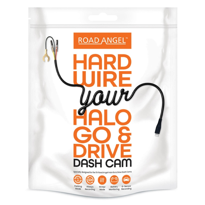 ROAD ANGEL Strömkabelsats för Halo Start/Ignite in de groep AUTO / Autoaudio & Multimedia / Autocamera\'s, Actiecamera\'s & Accessoires / Dashcams bij TP E-commerce Nordic AB (C90711)