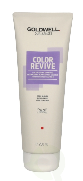 Goldwell Dualsenses Color Revive Color Giving Shampoo 250 ml Cool Blonde in de groep BEAUTY & HEALTH / Haar & Styling / Haarverzorging / Shampoo bij TP E-commerce Nordic AB (C90818)