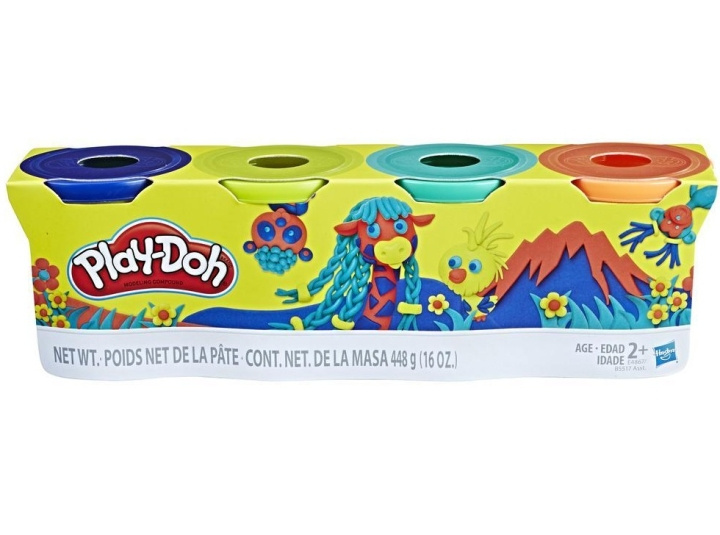 PLAY-DOH Pakket Wilde Kleuren (E4867) in de groep SPEELGOED, KINDER- & BABYPRODUCTEN / Speelgoed / Speelklei, speelzand en accessoires bij TP E-commerce Nordic AB (C90890)