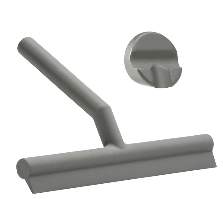 Zone Denemarken - Waterschraper W/Magnetische Houder - Grijs (330201) in de groep HUISHOUDEN & TUIN / Schoonmaakproducten / Overige schoonmaakaccessoires bij TP E-commerce Nordic AB (C91075)