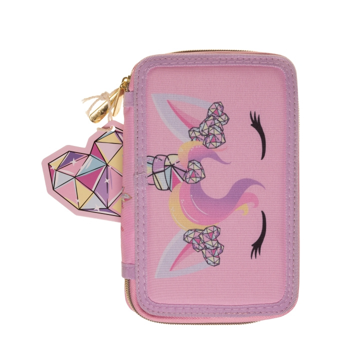 Unicorn Gems Gevuld dubbeldekker pennenetui (092308516) in de groep SPEELGOED, KINDER- & BABYPRODUCTEN / Speelgoed / Etui bij TP E-commerce Nordic AB (C91573)
